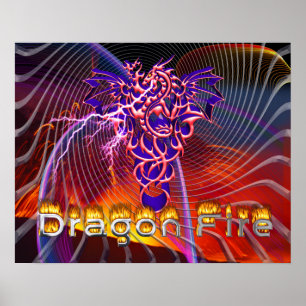 Poster Feu de dragon