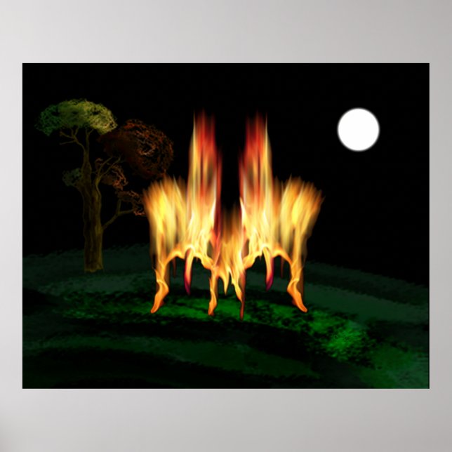 Poster Feu d'incendie (Devant)