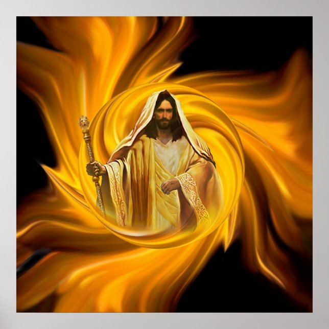 Poster Feu Saint (Devant)