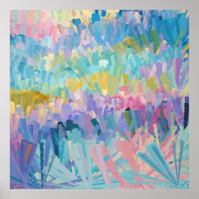 Poster Feuillage coloré (Devant)