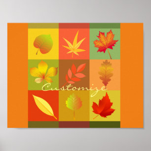Poster Feuillage d'automne Feuilles d'automne Thunder_Cov