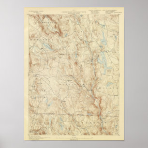 Poster Feuille de 2 Sandisfield