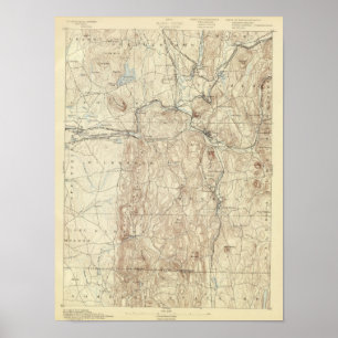 Poster Feuille de 5 Palmer