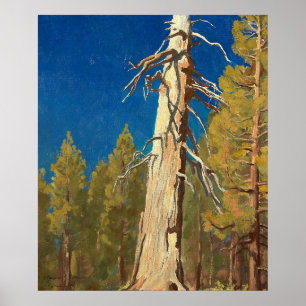 Poster Feuille tombée par Maynard Dixon