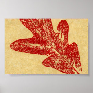 Poster Feuilles Nature Imprimer Mini-Poster