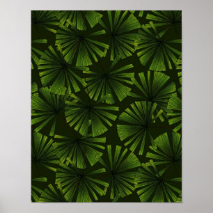 Poster Feuilles Palm