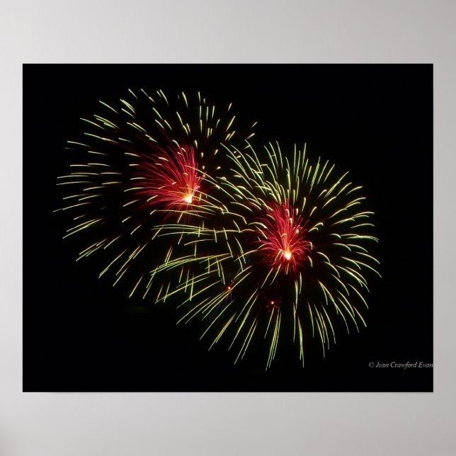 Poster Feux d'artifice 1 (Devant)