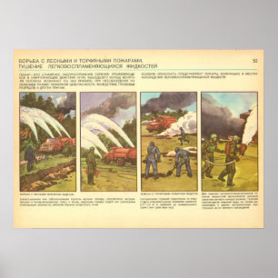 Poster feux de forêt