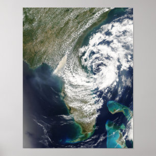 Poster Feux et fumée en Géorgie et en Floride