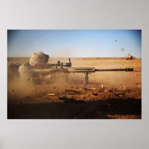 Poster Feux maritimes .50 Fusil calibre