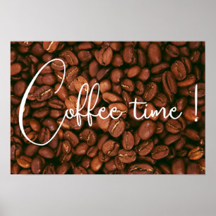 Poster Fèves de café