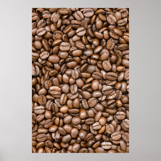 Poster Fèves de café (Devant)
