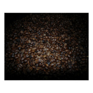 Poster Fèves de café