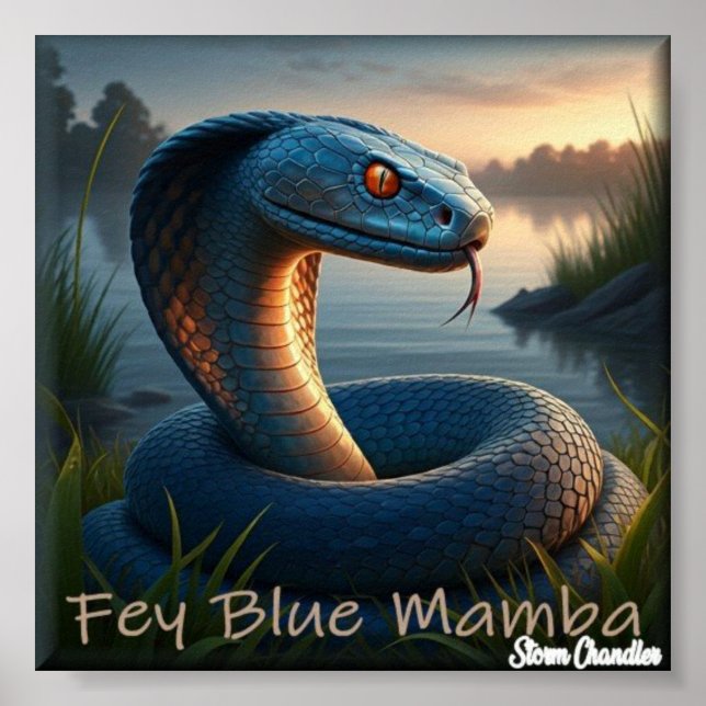 Poster Fey Blue Mamba (Devant)