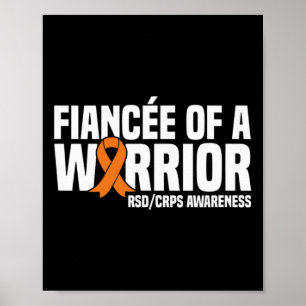 Poster Fiancée D'Un Guerrier Orange Ribbon Rsdcrps