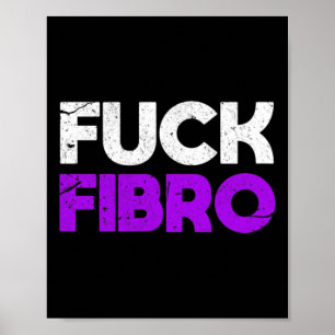 Poster Fibro Fibromyalgie Fibromyositis Grun de douleur c