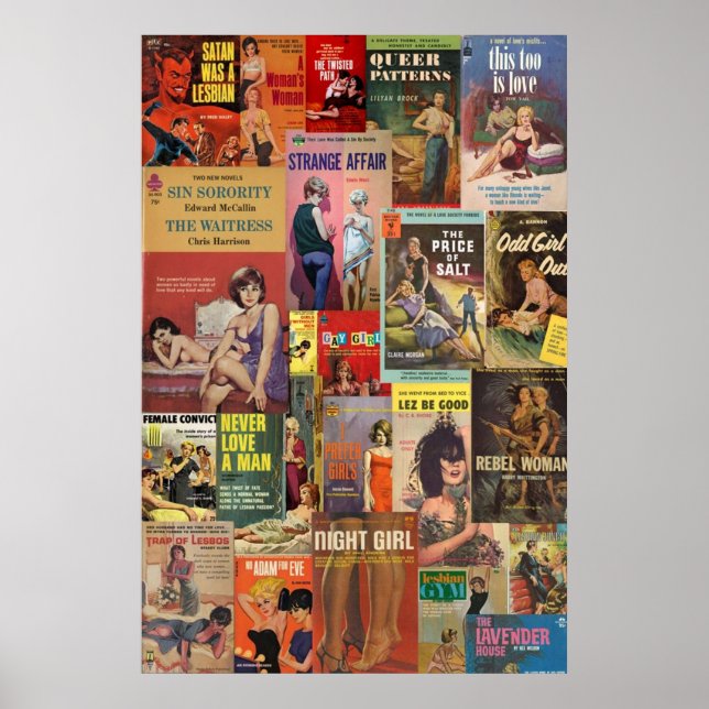 Poster Fiction de pâte lesbienne (Devant)