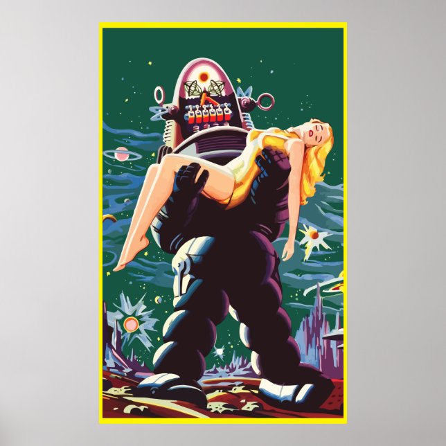 POSTER FICTION SCIENTIFIQUE (Devant)