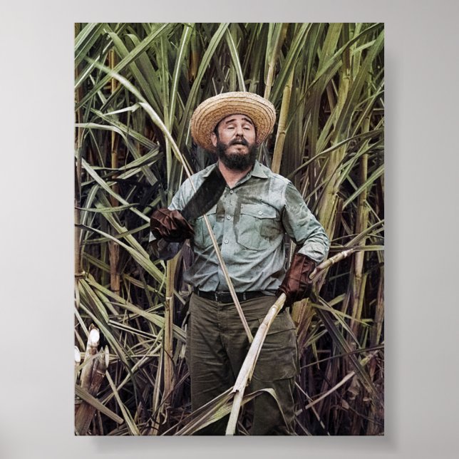 Poster Fidel Castro (Devant)