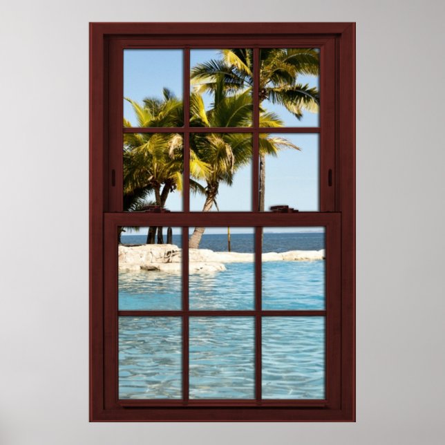Poster Fidji Island View #2 of 3 Image Window Illustratio (Devant)