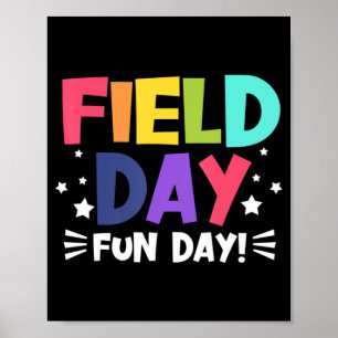 Poster Field Day 2022 Field Trip Fun Day Boys Girls Stude