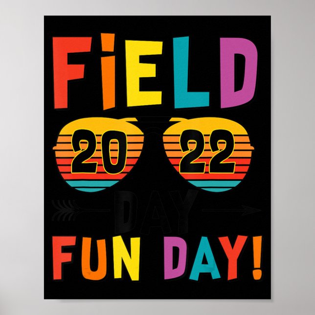 Poster Field Day Fun Day 2022 Lunettes de soleil Enfants  (Devant)