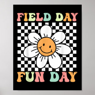 Poster Field Day Fun Day Smile Face Enseignants Field Da