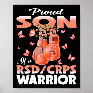 Poster Fier Fils D'Un Rsd Crps Boxe De Sensibilisation De