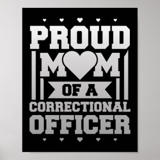 Poster Fier Maman Correction Agent Mince Silver Line