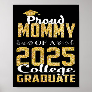Poster Fier Maman De 2025 Graduate College Chemise Gradua