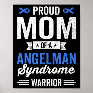 Poster Fier Maman D'Un Angelman Syndrome Survivant Guerri