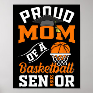 Poster Fier Maman D'Un Sketll Senior Cl De 2025 Graduatio