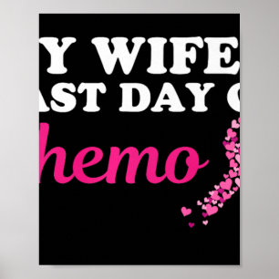 Poster Fier Mari Ma Femme La Dernière Journée Du Cancer D
