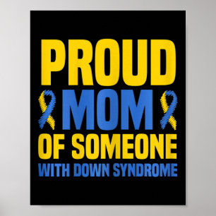 Poster Fier Mère Monde Syndrome de Down Maman