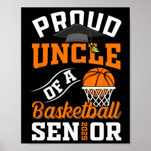 Poster Fier Oncle D'Un Sketll Senior Cl De 2025 Graduati