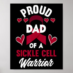 Poster Fier Père D'Une Cellule De Faucille Guerrier Cellu