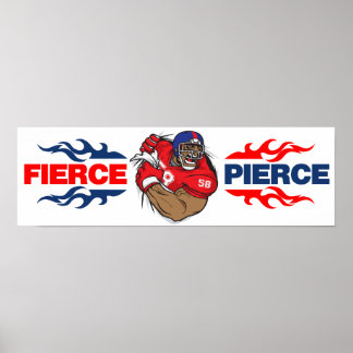Poster Fierce Pierce