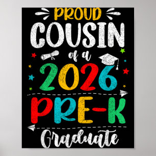 Poster Fière cousine d'un élève de pré-maternelle 2026 ga