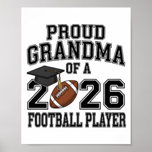 Poster Fière grand-mère d'une promotion de football 2026
