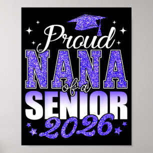 Poster Fière maman d'un senior 2026 de la promotion 2026