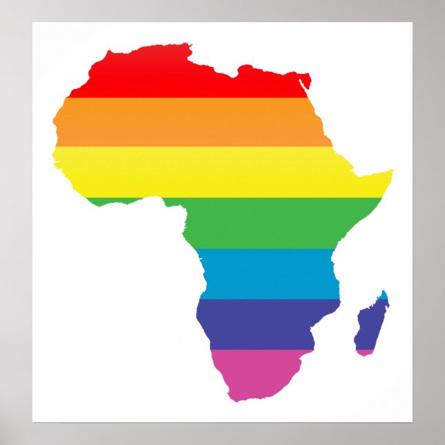 Poster fierté africaine. (Devant)