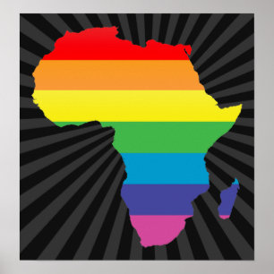 Poster fierté africaine.
