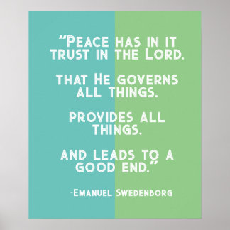 Poster Fierté colorée dans l'affiche du Seigneur