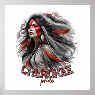 Poster Fierté de Cherokee