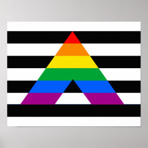 Poster Fierté de l'Ally droit