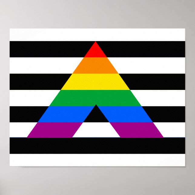 Poster Fierté de l'Ally droit (Devant)