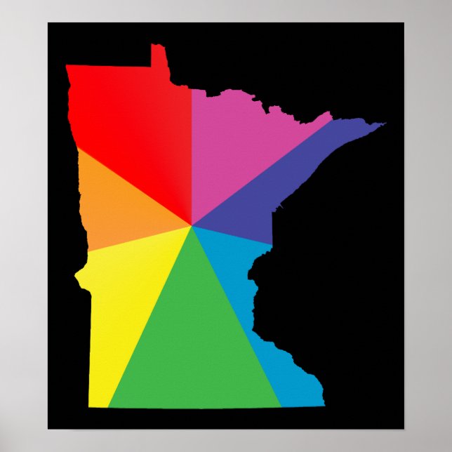 Poster fierté du minnesota. (Devant)