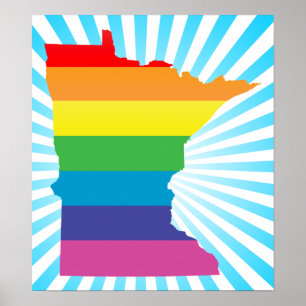 Poster fierté du minnesota.