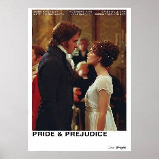 Poster Fierté et préjugés 2005