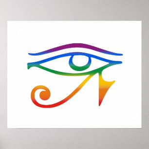 Poster Fierté gay gothique